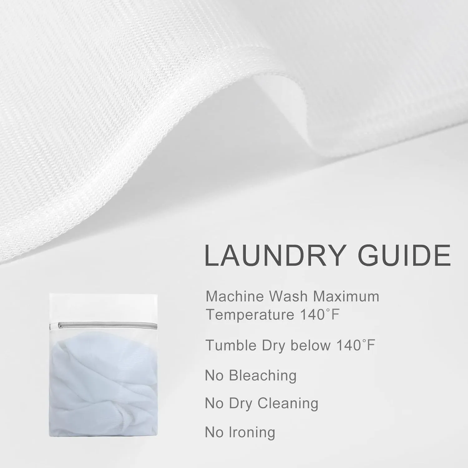 3Pcs Durable Fine Mesh Laundry Bags for Delicates 12 x 16 Inches (3, Medium)
