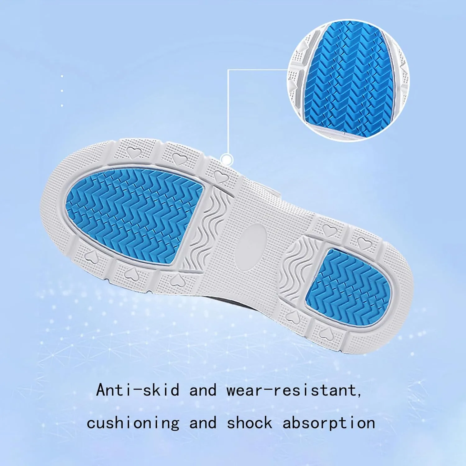 Aceptolcom Women Leather Nurse Shoes Comfortable Lightweight Breathable Adjustable Strap Non Slip Work Shoes Slip Resistant Healthcare Shoes