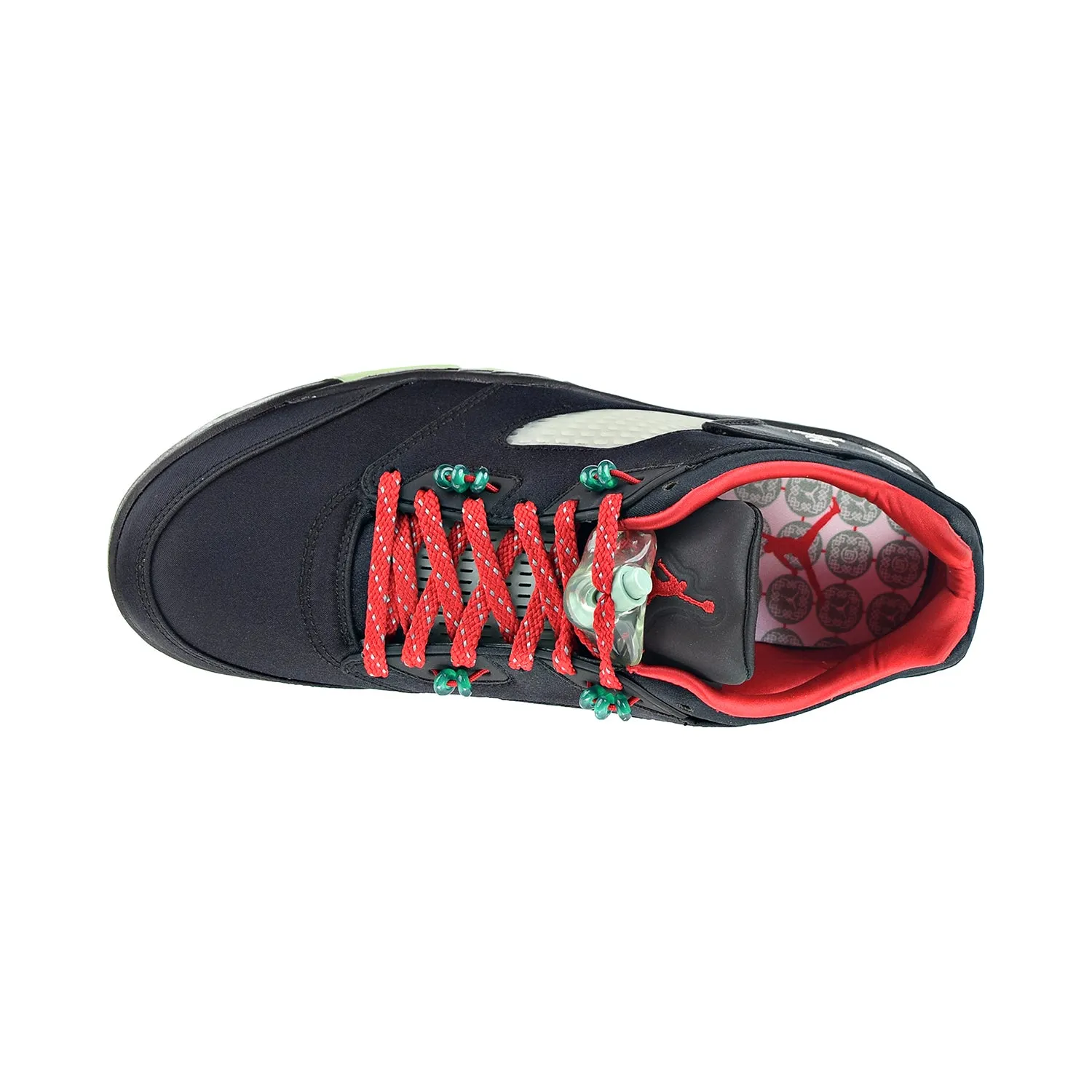 Air Jordan 5 Retro Low x CLOT Men's Shoes Black-Anthracite