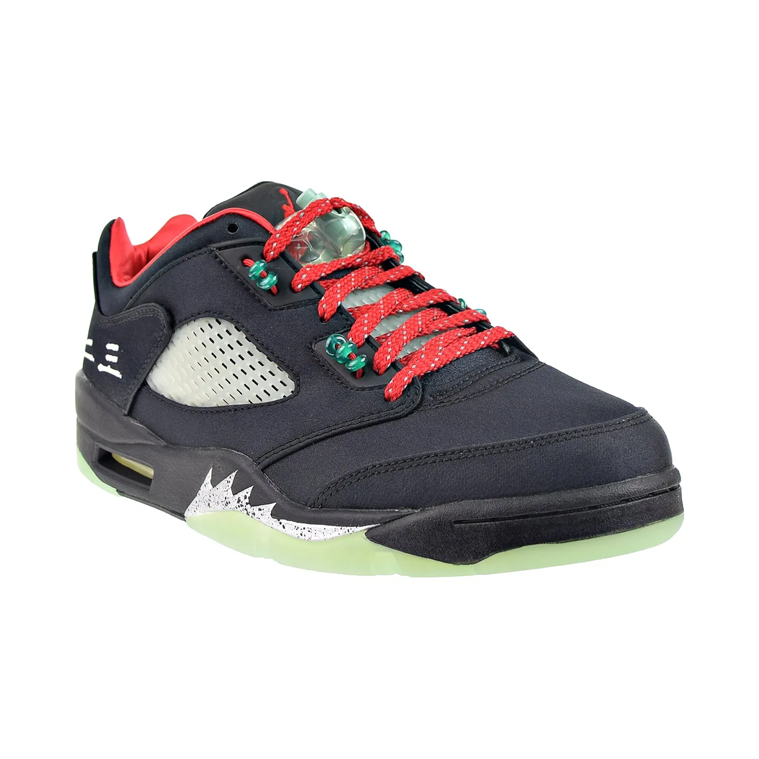 Air Jordan 5 Retro Low x CLOT Men's Shoes Black-Anthracite