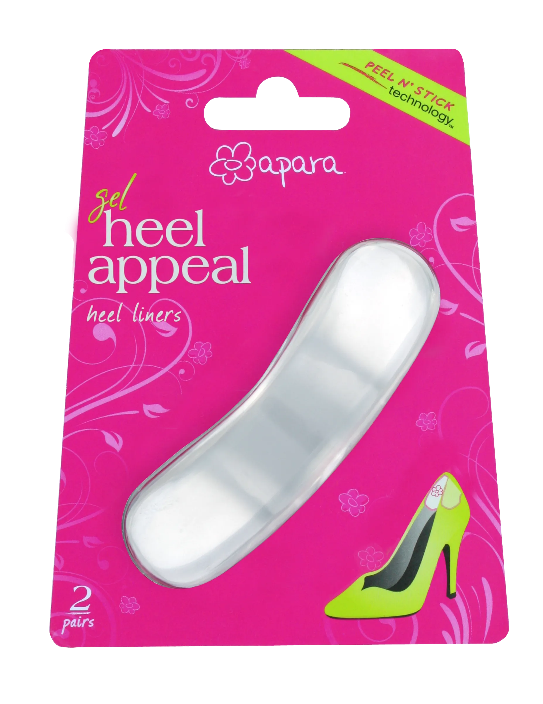 APARA GEL HEEL APPEAL ( 2 PAIRS )
