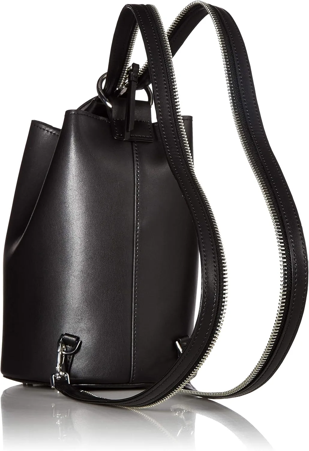 Calvin Klein Karsyn Nappa Leather 3 in 1 Convertible Bucket