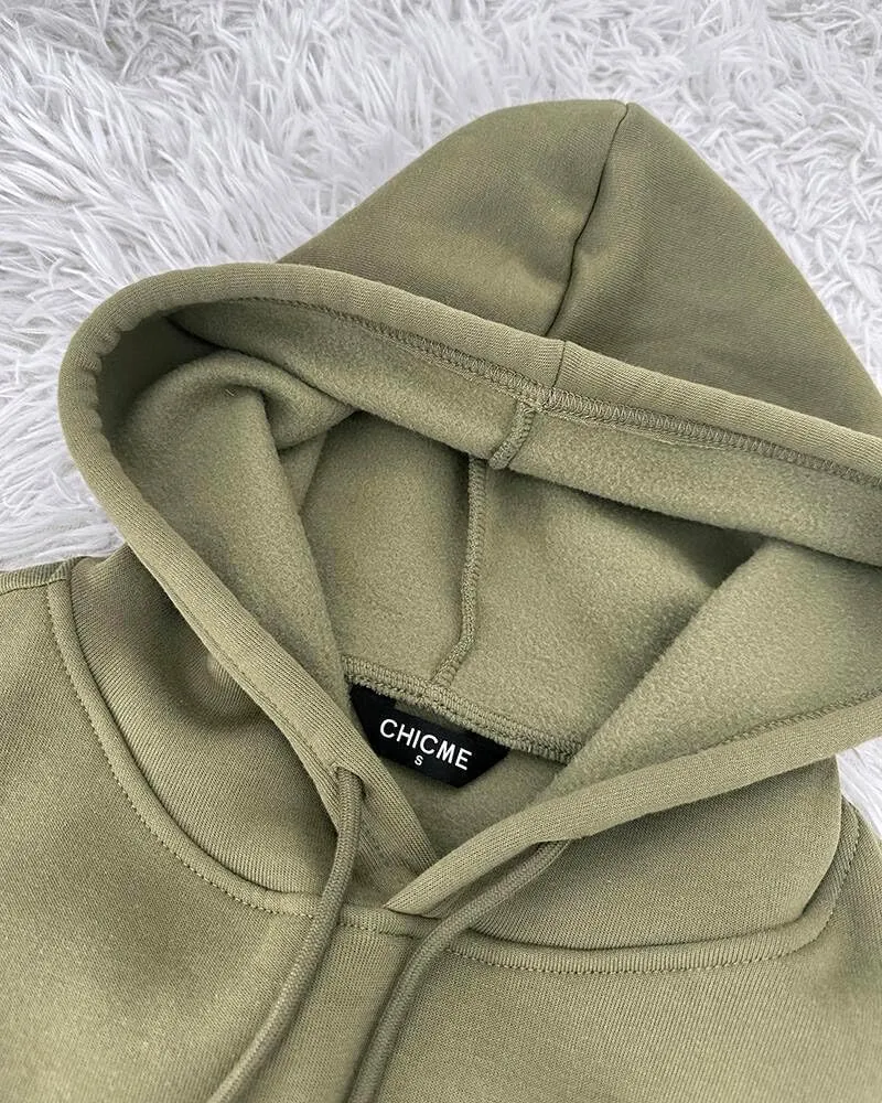 CHICME BEST SHOPPING DEALS Chic Me 2 Piece Jogger Set Long Sleeve Hoodie Pullover Tops Tracksuit Athletic Fall 0utfits