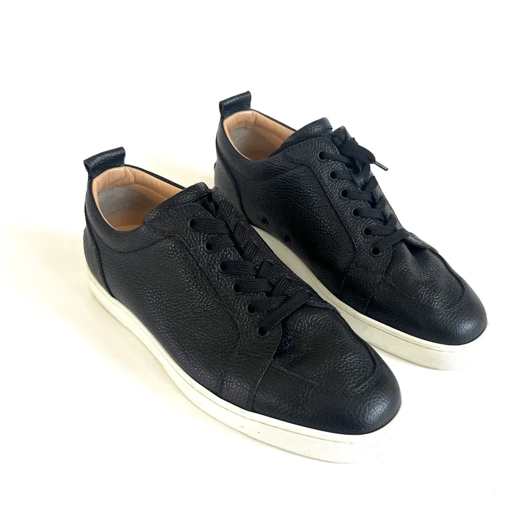 Christian Louboutin Black Rantulow Sneakers, 42