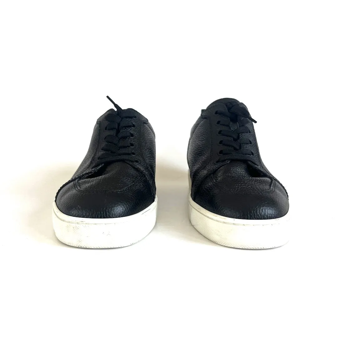 Christian Louboutin Black Rantulow Sneakers, 42