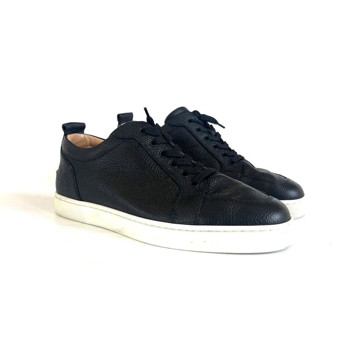 Christian Louboutin Black Rantulow Sneakers, 42