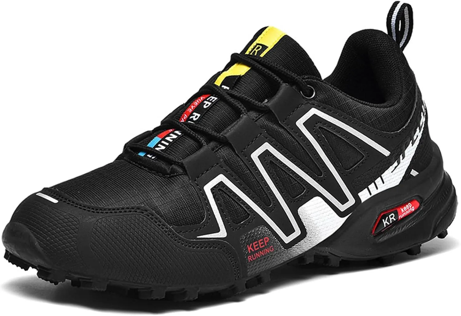 CHUUMEE Hiking Shoe for Men Outdoor Trekking Trail Running Sneaker Waterproof Non Slip Work Shoes