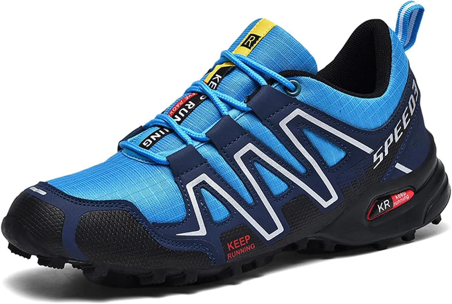 CHUUMEE Hiking Shoe for Men Outdoor Trekking Trail Running Sneaker Waterproof Non Slip Work Shoes