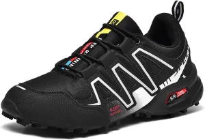 CHUUMEE Hiking Shoe for Men Outdoor Trekking Trail Running Sneaker Waterproof Non Slip Work Shoes