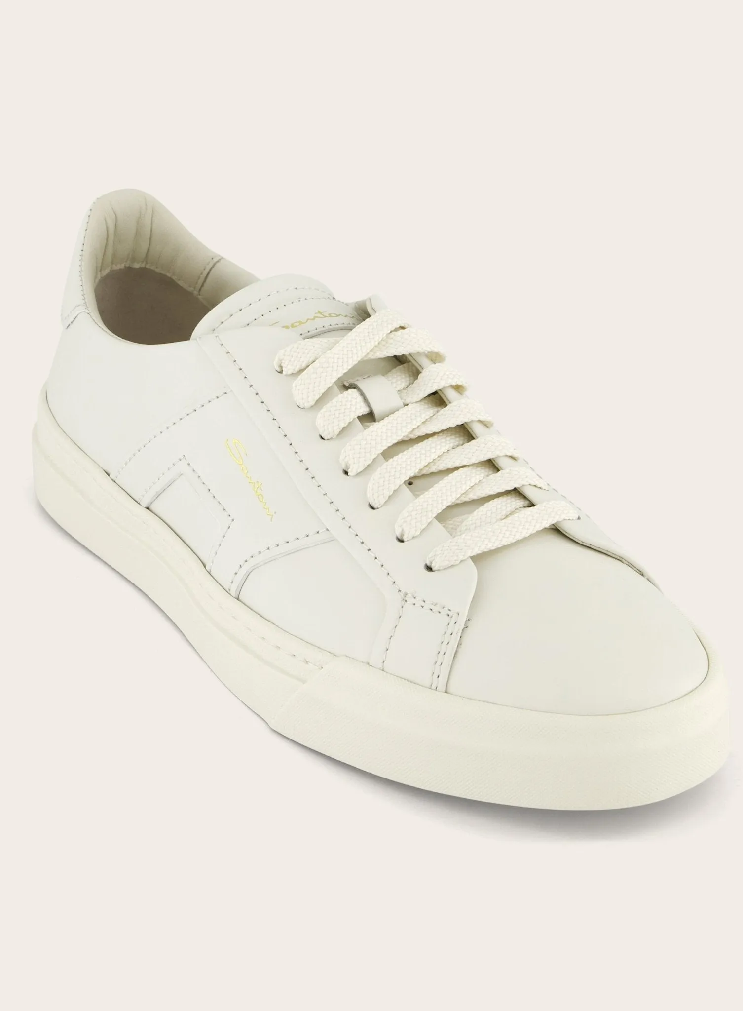 Clean icon sneakers van leer