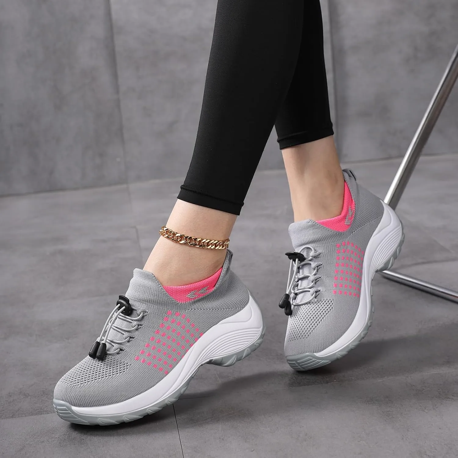 Comfort Wear Shoes for Women Men Fashion Comfortwear Orthopedic Shoe Ortho Breathable Shoes for Plantar Fasciitis Air Cushion Slip-On Orthopedic Diabetic Walking Shoes Orthofeet Sneakers