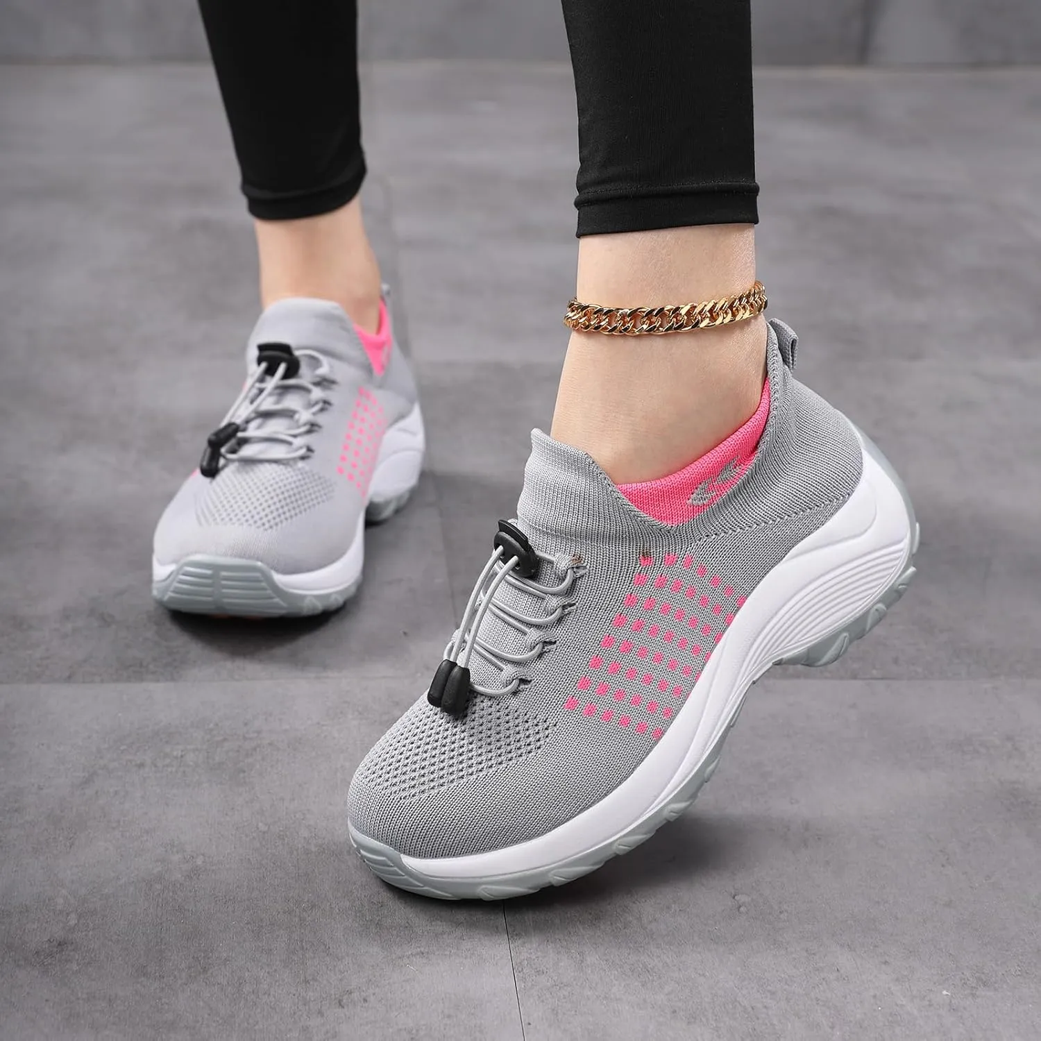 Comfort Wear Shoes for Women Men Fashion Comfortwear Orthopedic Shoe Ortho Breathable Shoes for Plantar Fasciitis Air Cushion Slip-On Orthopedic Diabetic Walking Shoes Orthofeet Sneakers