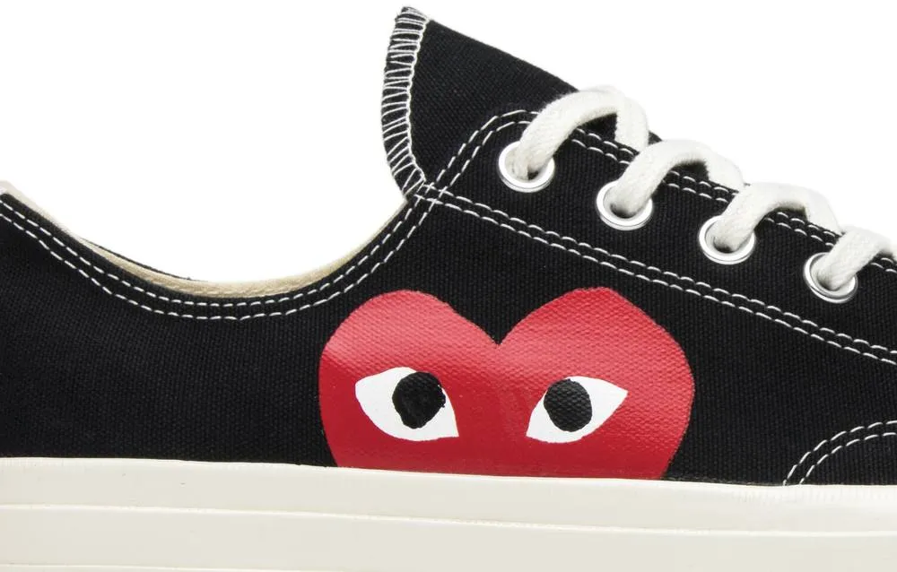 Comme des Garçons Play x Converse Chuck Taylor All-Star Chuck 70 Low 'Black'