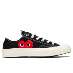 Converse x Comme Des Garcons PLAY All Star Chuck '70 Ox - Black