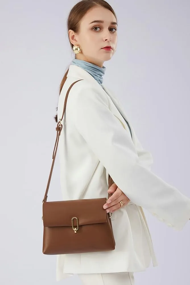 Crossbody Purses and Handbags for Women Vegan Leather Tote Top Handle Satchel Shoulder Bags