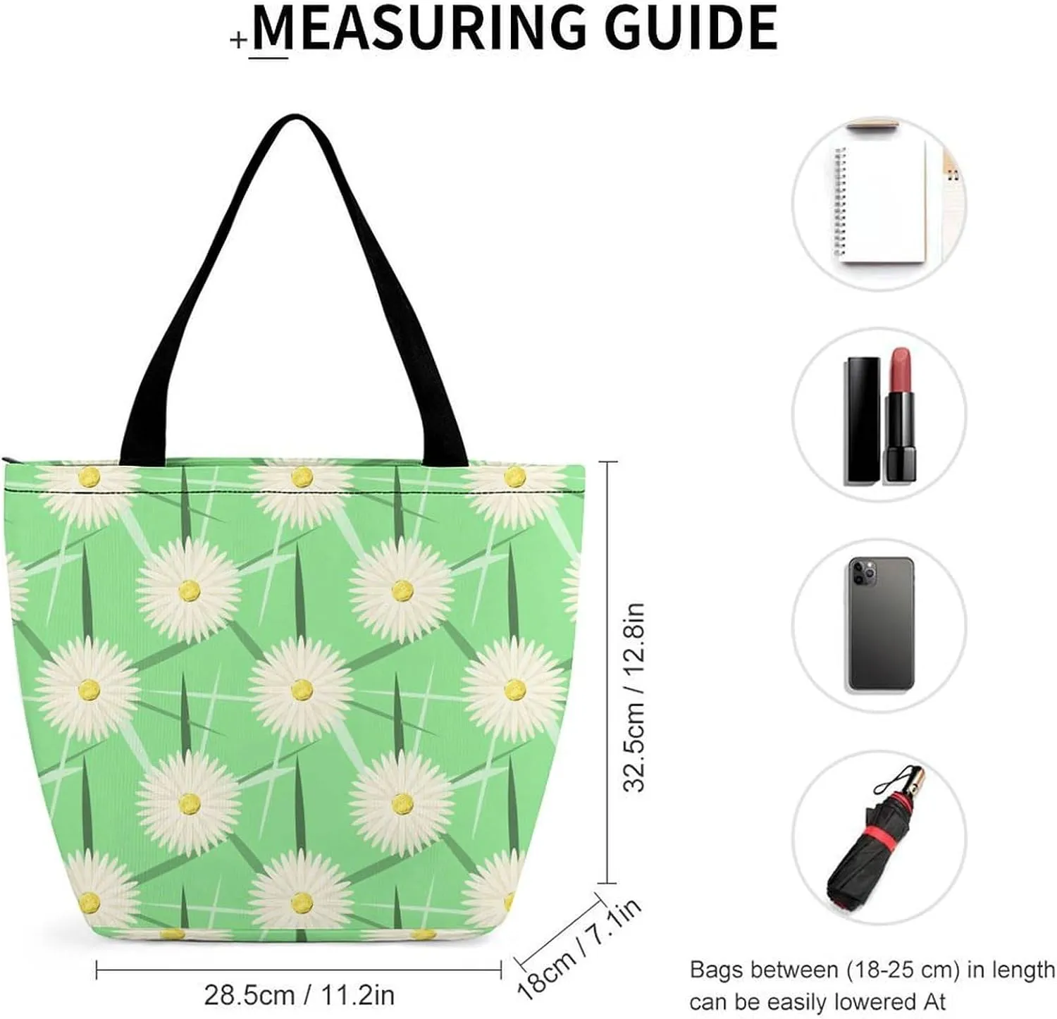 Doodle Cats Print Hobo Handbags With Zipper Women's Tote Handbags