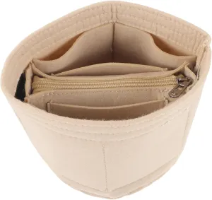 Felt Purse Organizer Insert for Women Cosmetics Bag Bucket Bag Insert Small