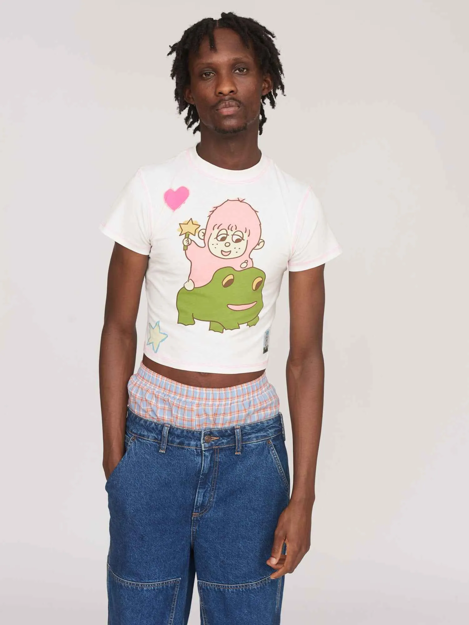 Friendly Frogs Fitted Tee