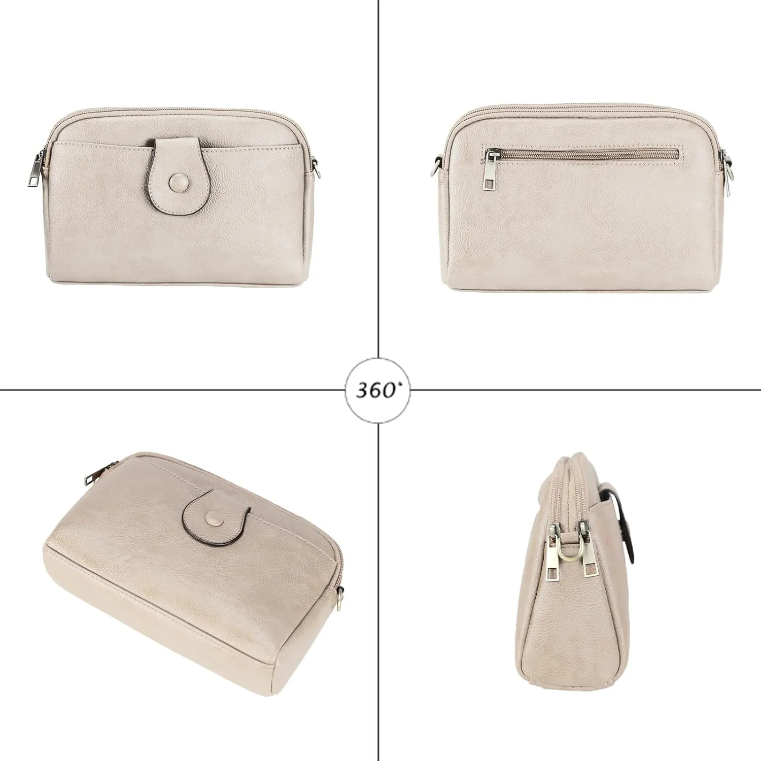 FUKUYIN Small Crossbody Bags for Women Vegan Leather Shoulder Purses Women's Crossbody Handbags