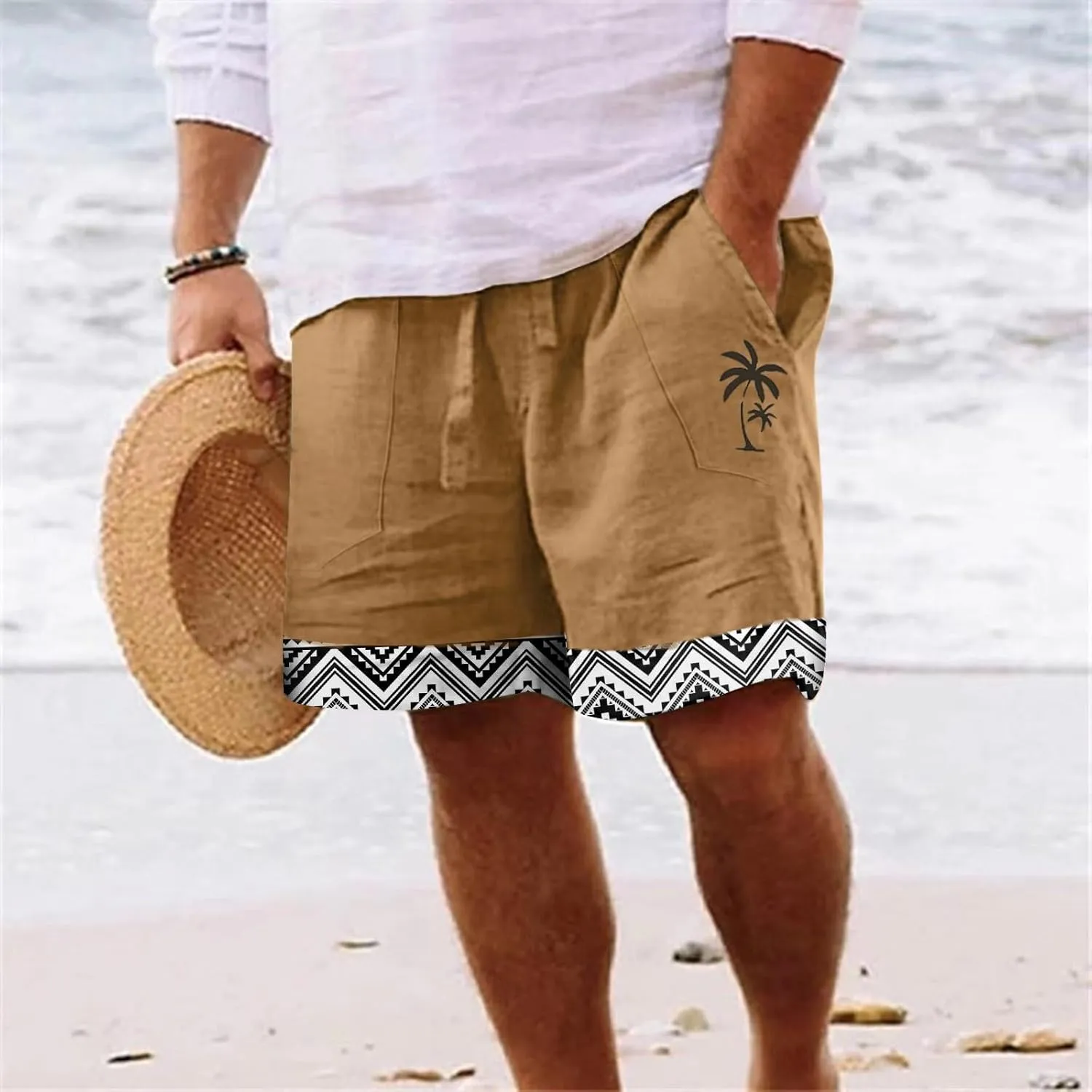 Gym Shorts for Men Pocket Pants Work Trousers Beach Baggy Shorts Pant Ropa Para Gym Shorts Ropa Para Gym Shorts