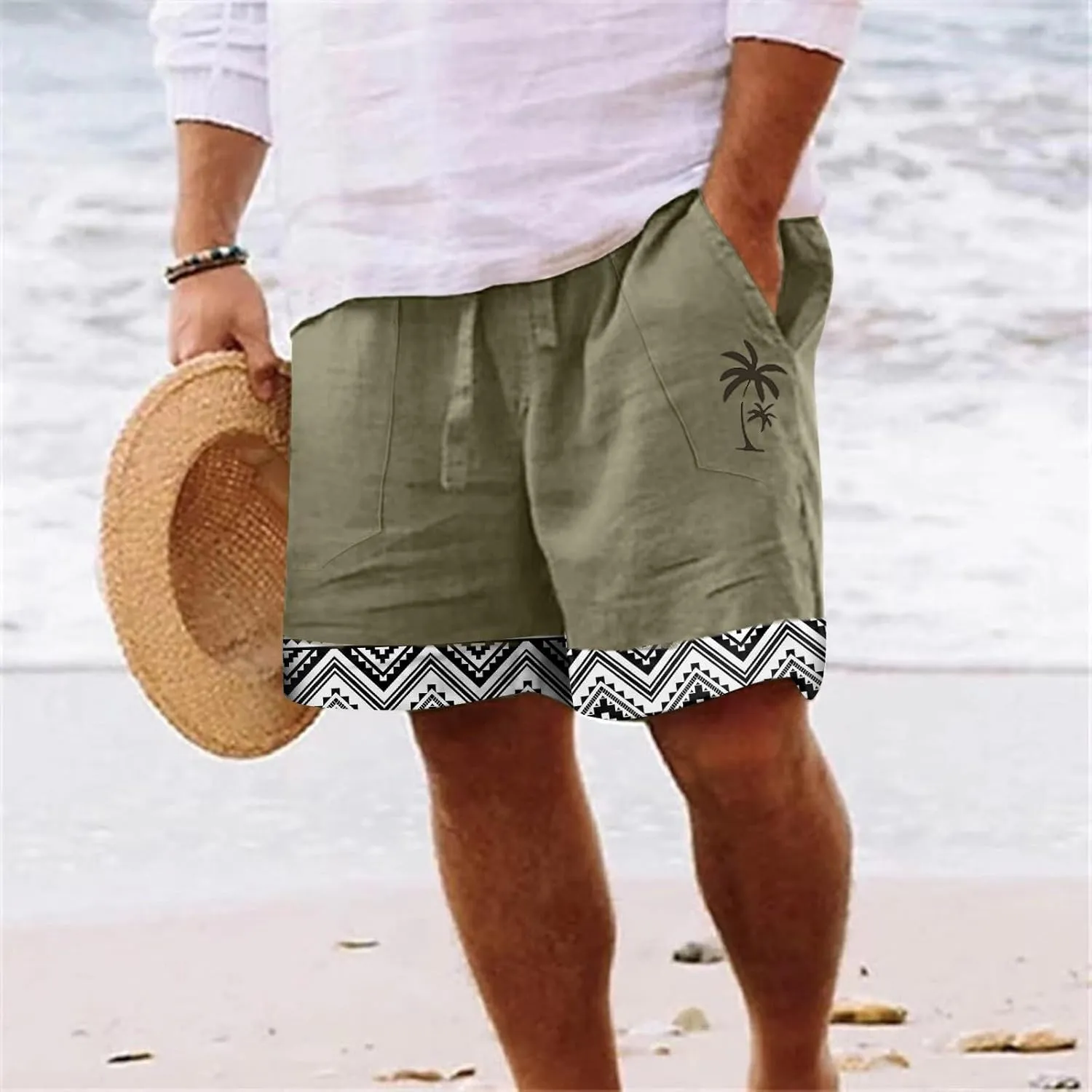 Gym Shorts for Men Pocket Pants Work Trousers Beach Baggy Shorts Pant Ropa Para Gym Shorts Ropa Para Gym Shorts