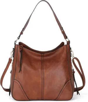Handbags for Women Crossbody Bags Purses for Women Vegan Leather Shoulder Bag Hobo Bag for Travel Shopping