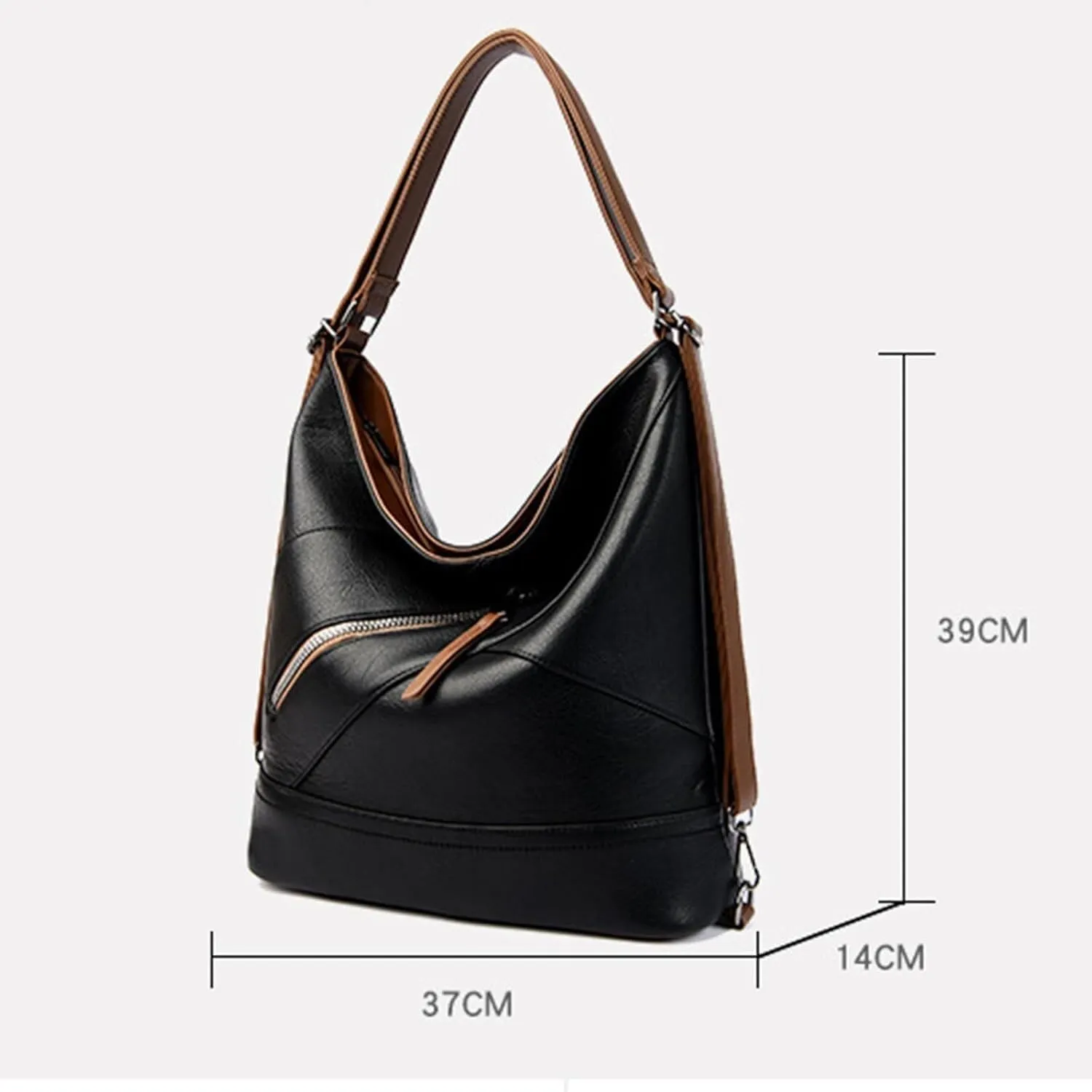 Hobo Bag Purses and Handbags for Women Handbags with Pocket Zipper