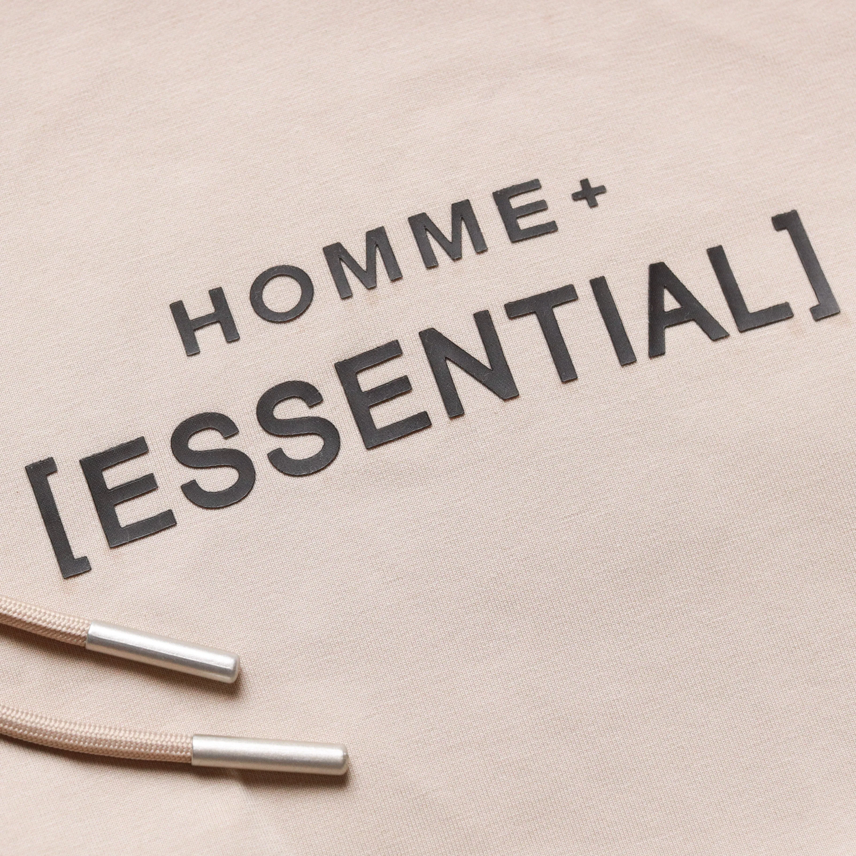 HOMME  Lightweight 'ESSENTIAL' Hoodie Cashmere