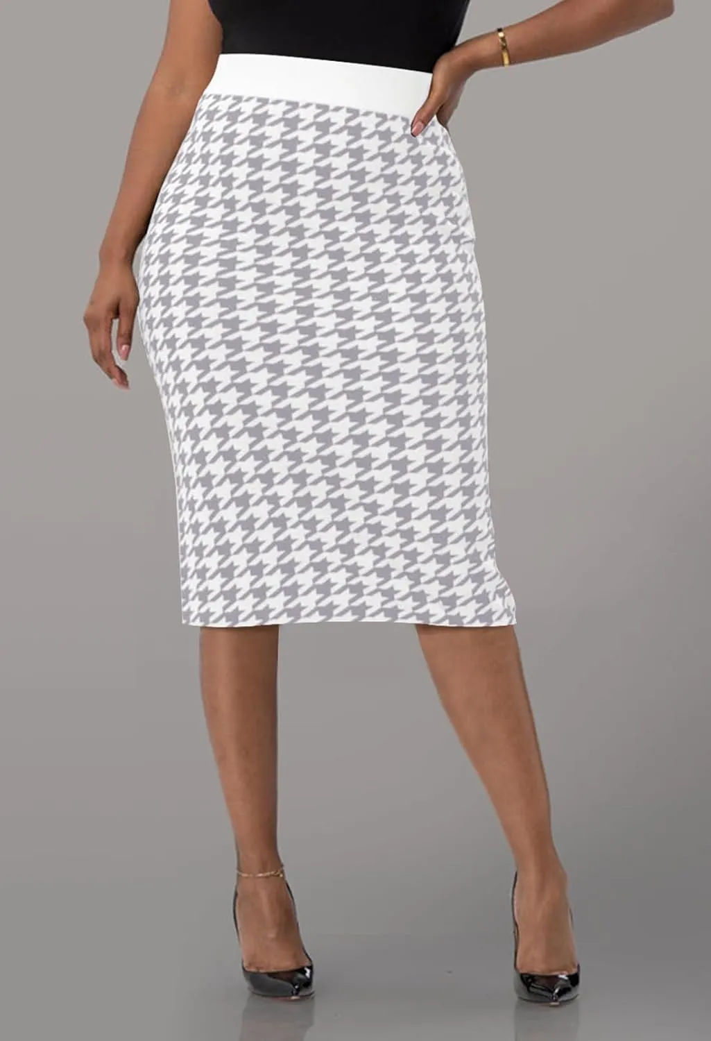 HUUSA Women 2 Piece Sweater Midi Pencil Skirt Set Fall Winter Split Dress Batwing Long Sleeve Oversized Top Casual Outfit