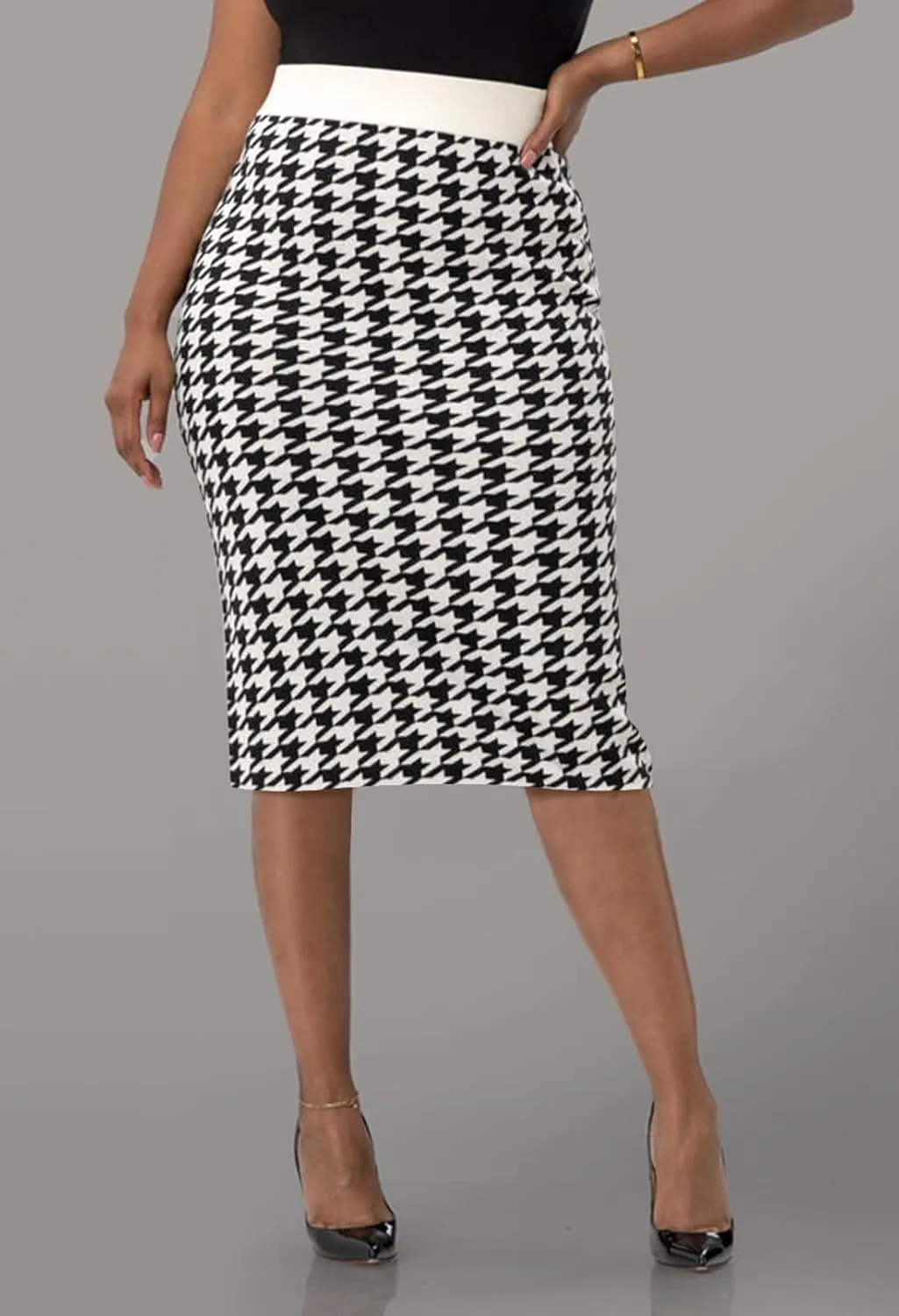 HUUSA Women 2 Piece Sweater Midi Pencil Skirt Set Fall Winter Split Dress Batwing Long Sleeve Oversized Top Casual Outfit