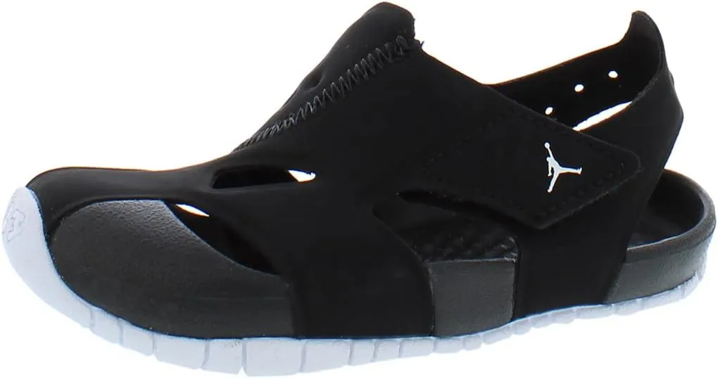 Jordan Flare (Infant/Toddler) Black/White 10 Toddler M