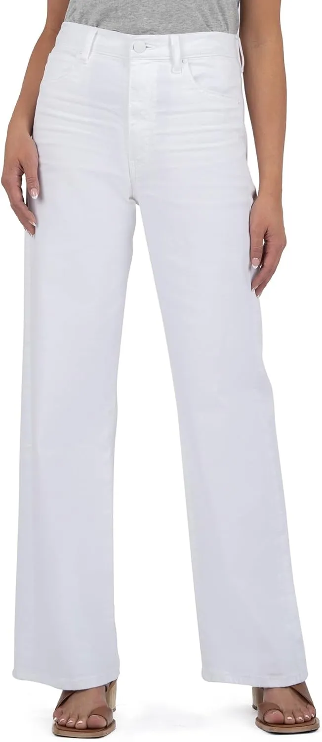 KUT from the Kloth Sienna High Rise Wide Leg-5 Pockets