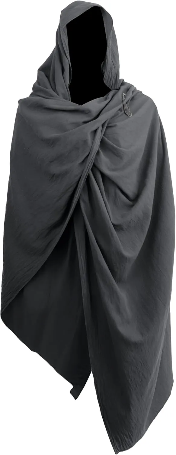 Medieval Scarf Hooded Renaissance Roman Shawl Suitable for both Men and Women