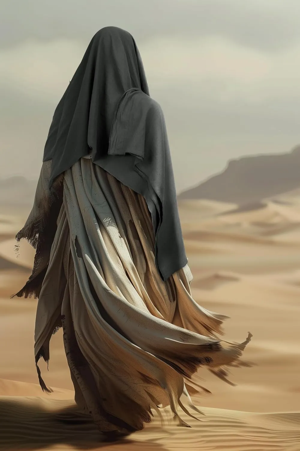 Medieval Scarf Hooded Renaissance Roman Shawl Suitable for both Men and Women