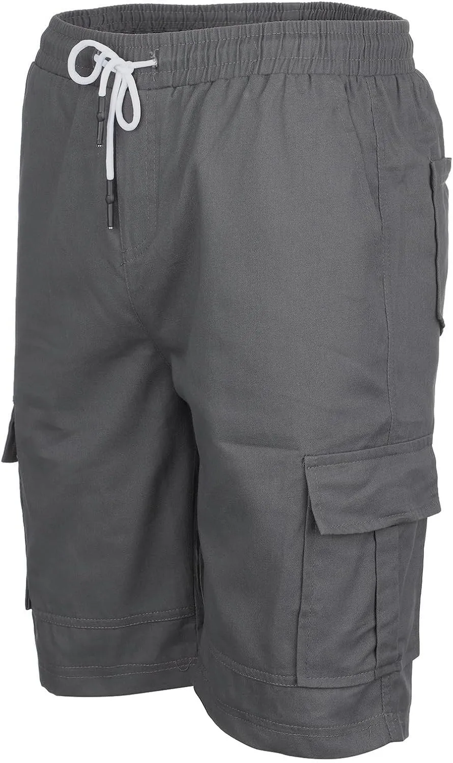 Mens Casual Cargo Shorts - 2025 Drawstring Stretch Summer Beach Shorts Chino Shorts Outdoor Hiking Shorts with 6 Pockets