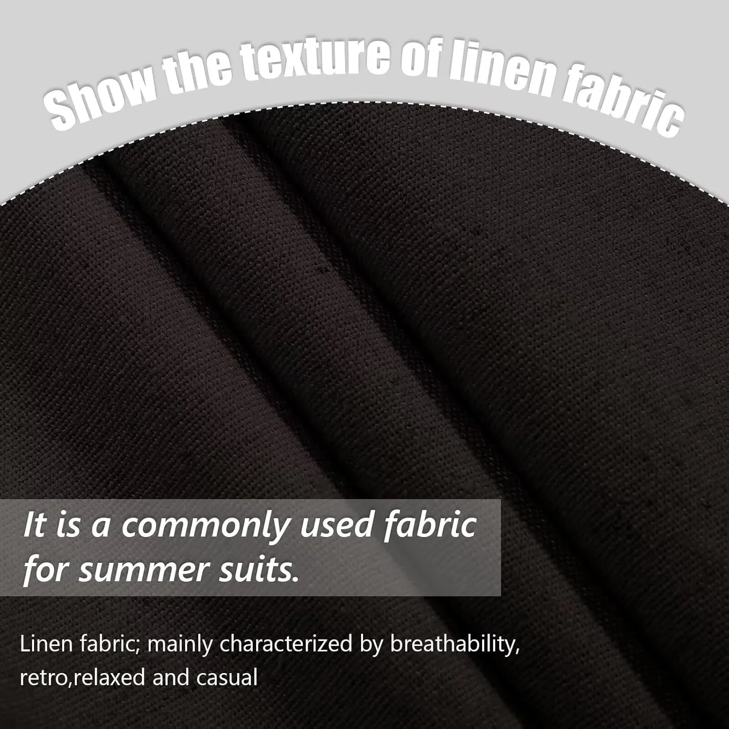 Men's Linen Suit 2 Piece Slim Fit Summer Beach Wedding Dress Tux Prom Suit Blazer Jacket and Pants