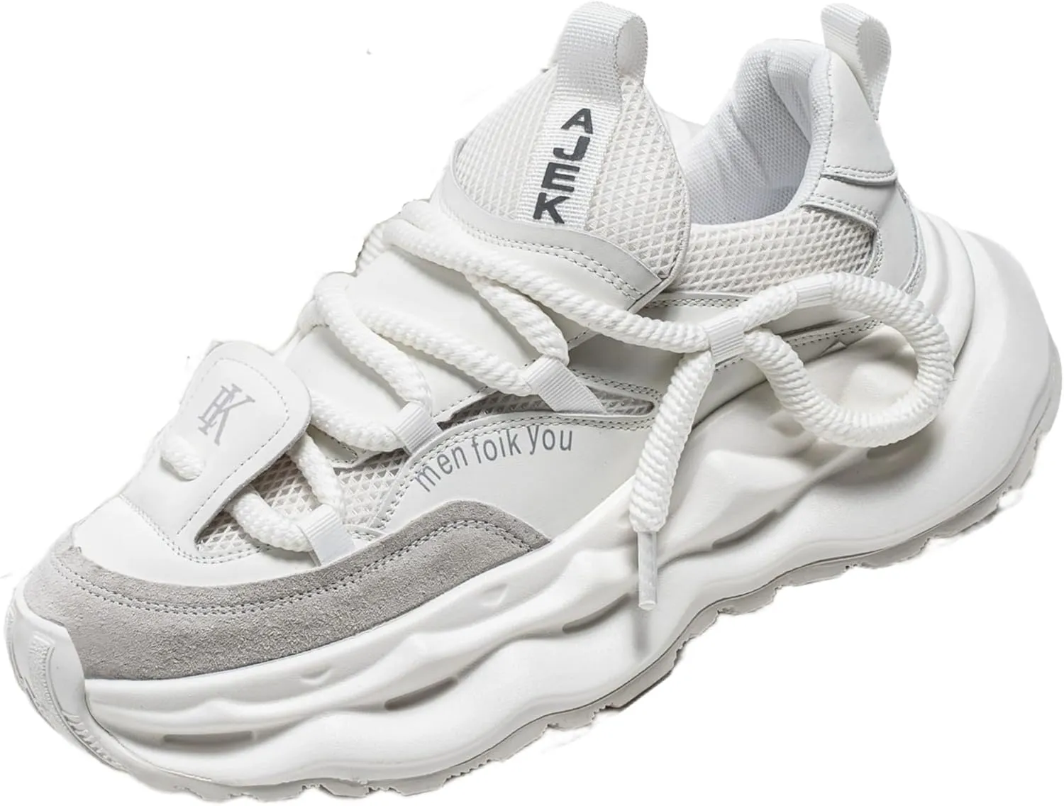 Mens Vintage Chunky Sneakers: Soft Sole, Anti-Slip, Durable, Breathable