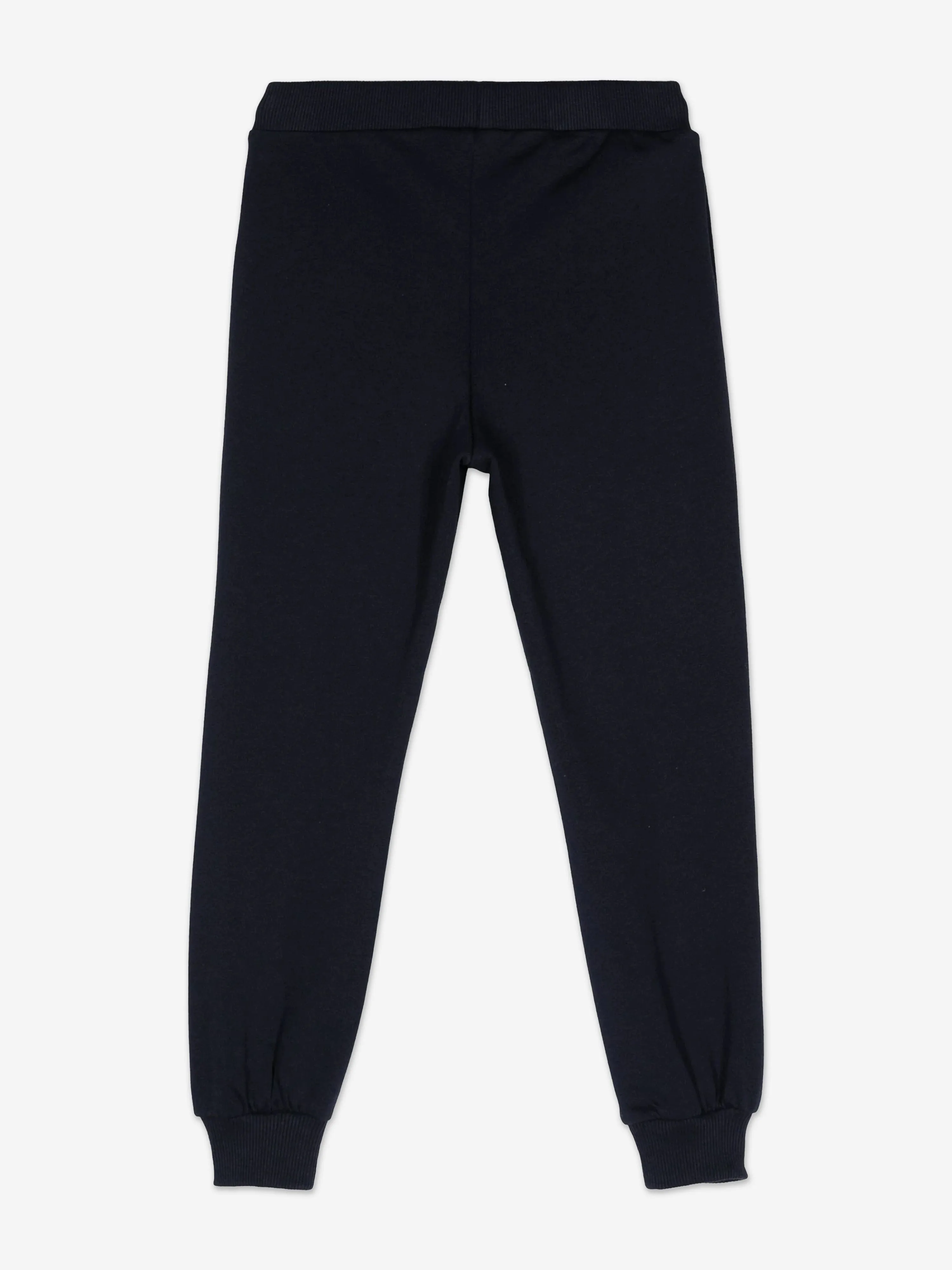 Moschino Kids Teddy Bear Logo Joggers in Navy