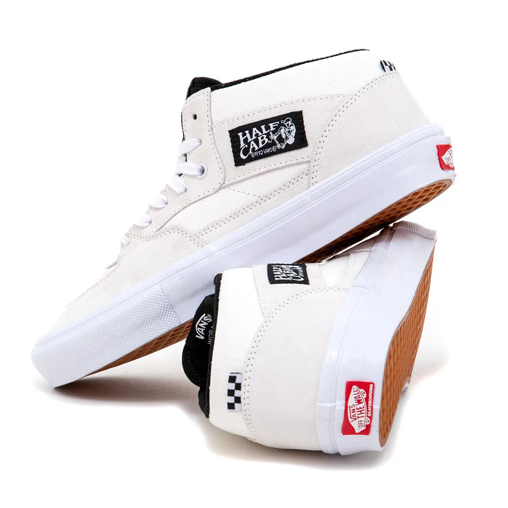 Skate Half Cab (White / Black) VBU