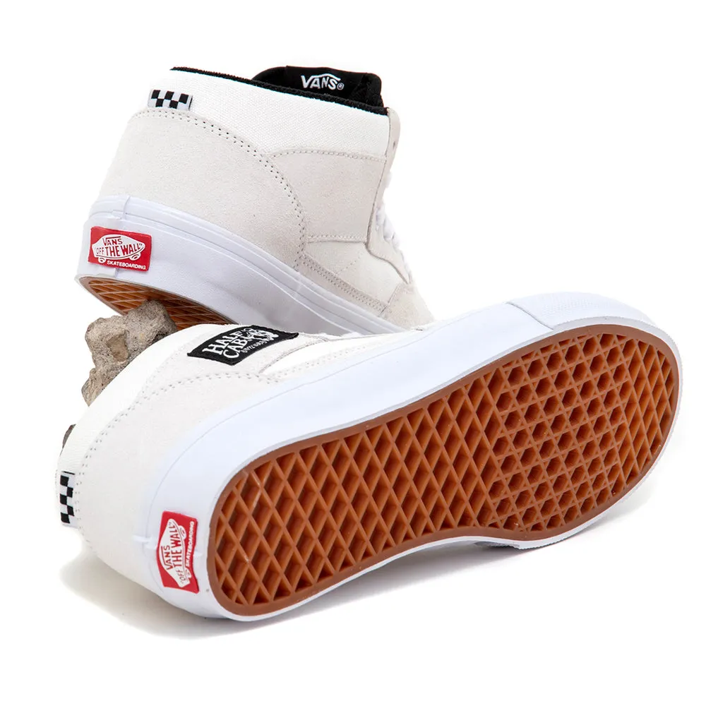 Skate Half Cab (White / Black) VBU