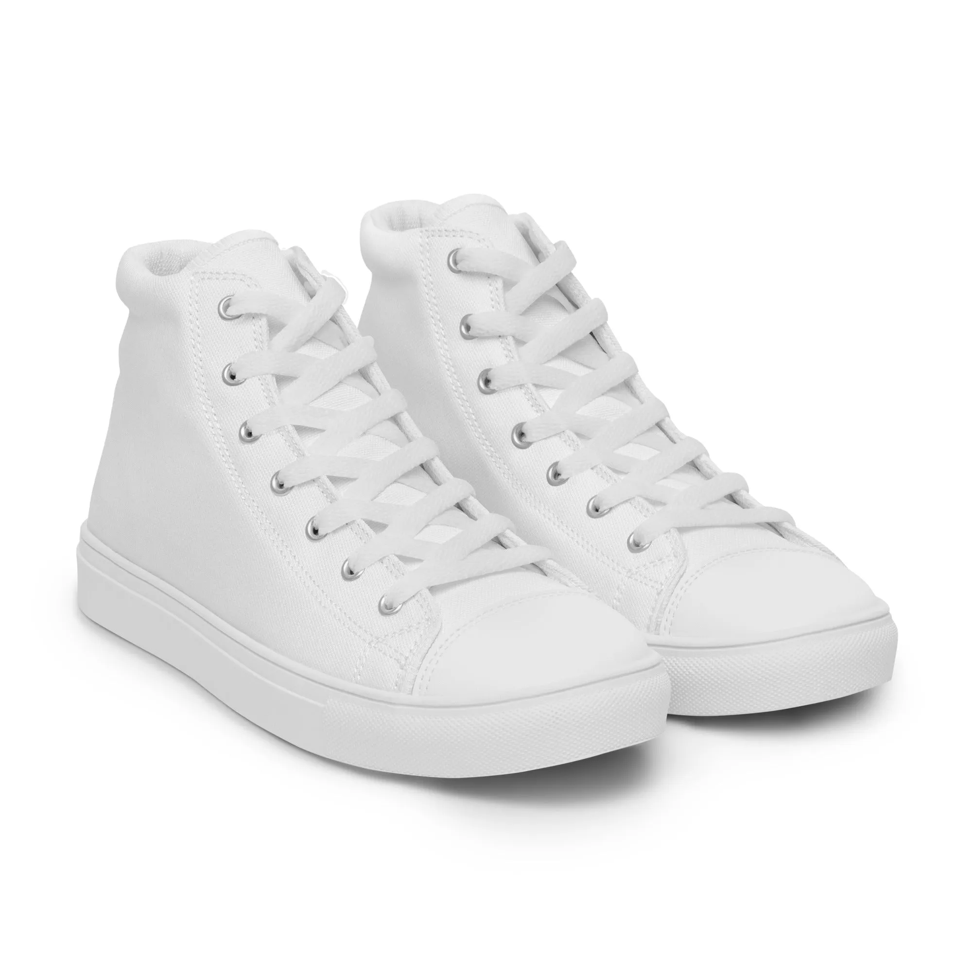 Snooty Fox Art Women’s High Top Canvas Shoes - Snooty Fox Art Logo