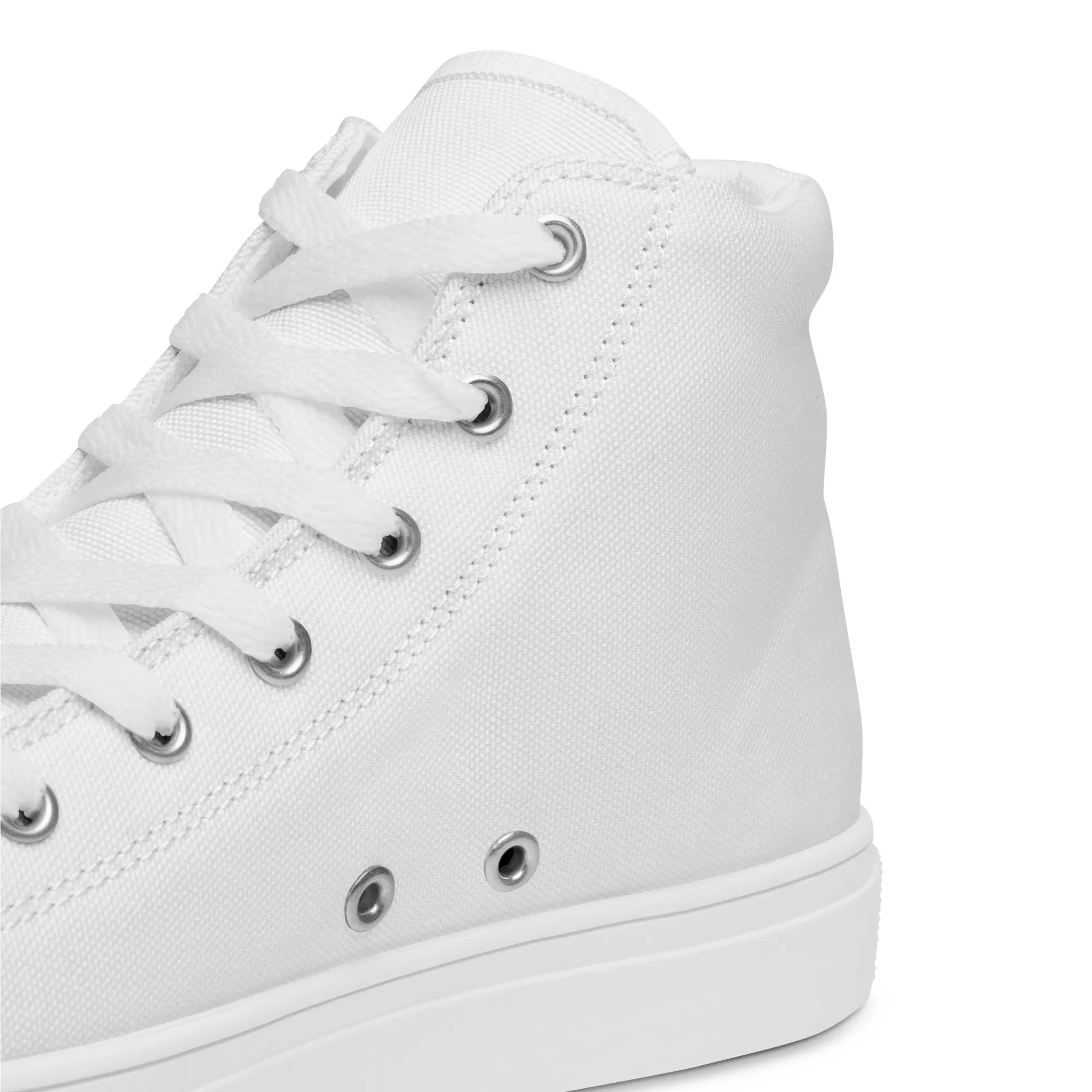 Snooty Fox Art Women’s High Top Canvas Shoes - Snooty Fox Art Logo