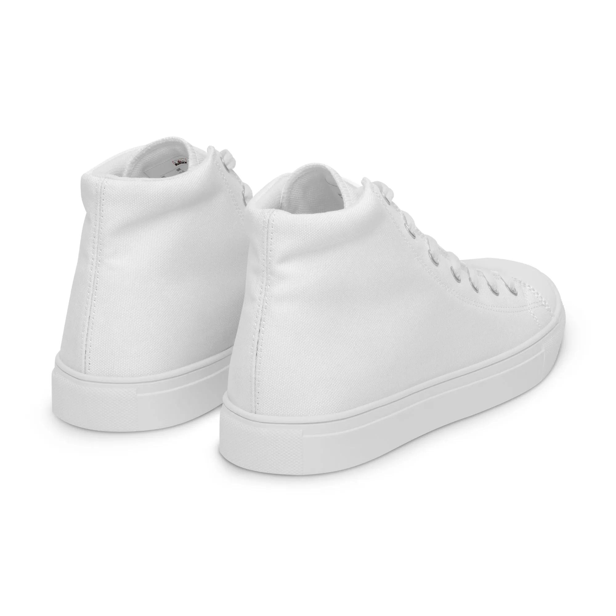 Snooty Fox Art Women’s High Top Canvas Shoes - Snooty Fox Art Logo