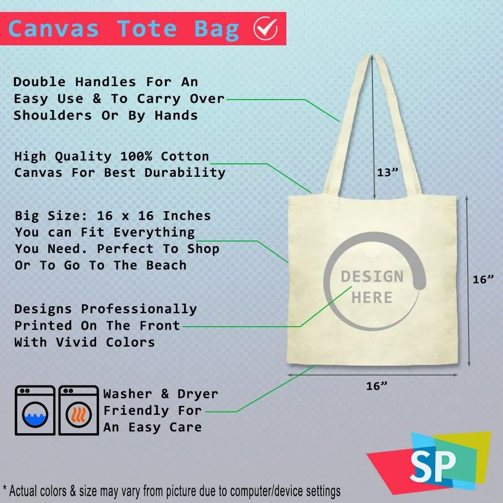 Speedy Pros Canvas Tote Bag for Women I Pair Well with Wine Drinking Party Beach Bags for Women