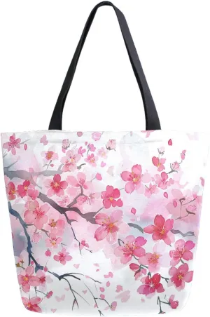Trendy Cute Printed Pattern Extra Large Shoulder Tote Bag for Beach Travel Weekender Gym Grocery Shopping