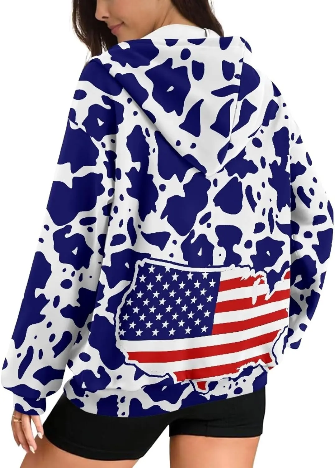 Women's Zip Up Hoodies Casual Long Sleeve Track Jackets With Pockets Fall Outfits Sweaters Fashion Jackets