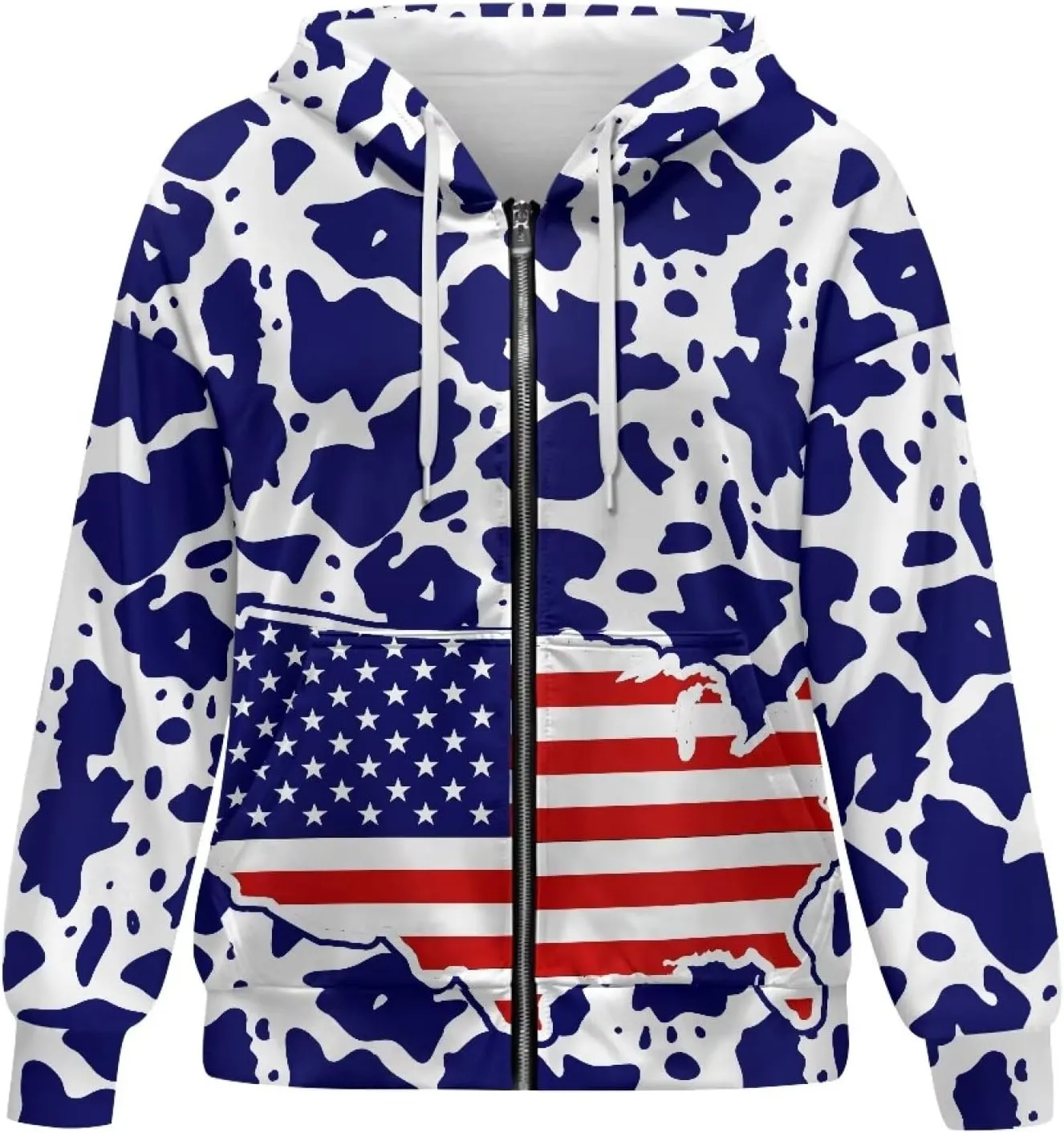 Women's Zip Up Hoodies Casual Long Sleeve Track Jackets With Pockets Fall Outfits Sweaters Fashion Jackets