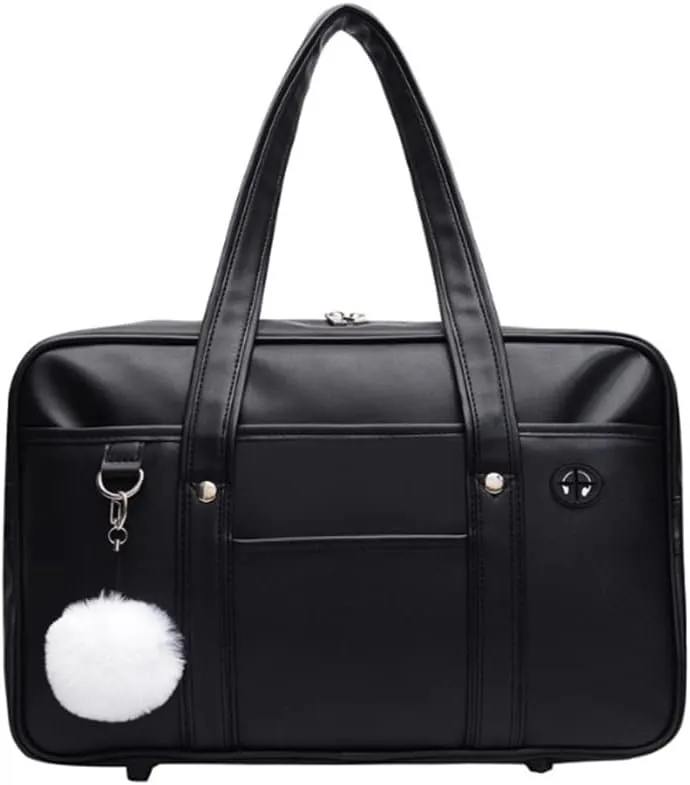 YAQUNICER Women Messenger Purse JK Uniform Crossbody Shoulder Bag Underarm Handbag Lolita Satchel