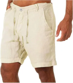 Ymosrh Men's Shorts Casual Sports Workwear Loose Shorts with Pockets Shorts Men